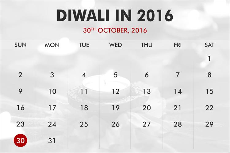 When was Diwali?