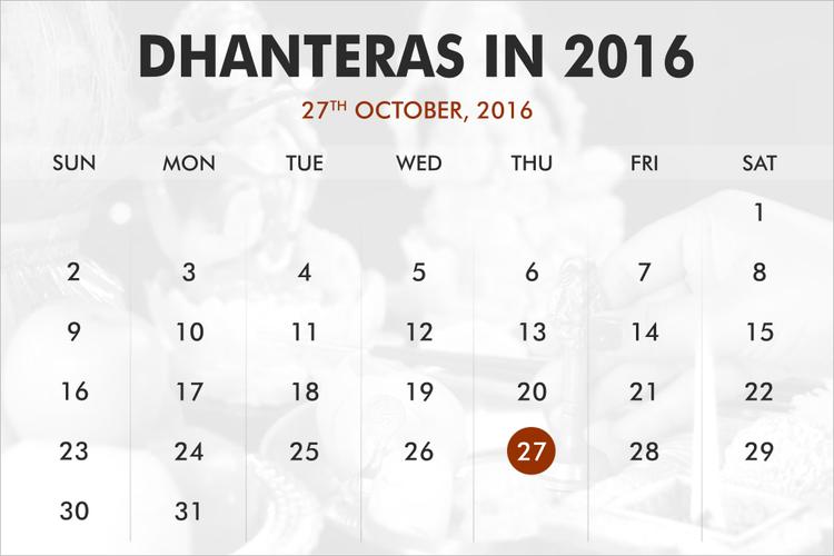 When was Dhanteras?