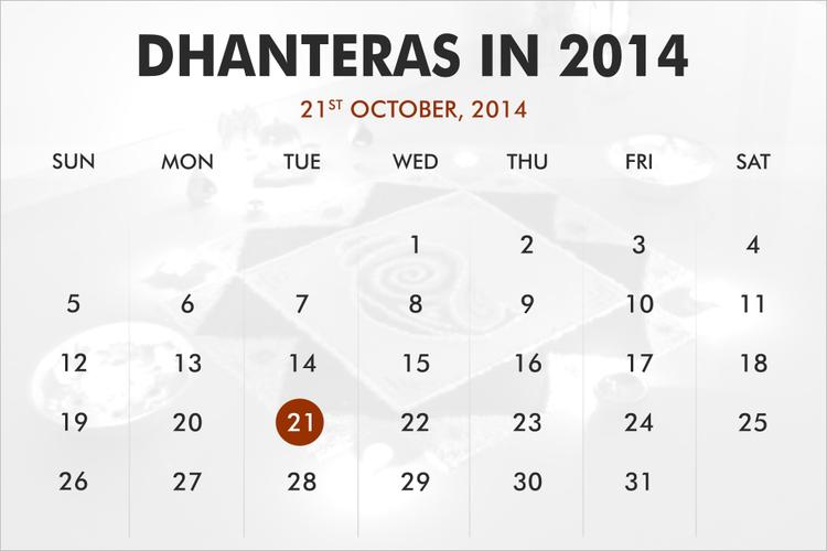 When was Dhanteras?