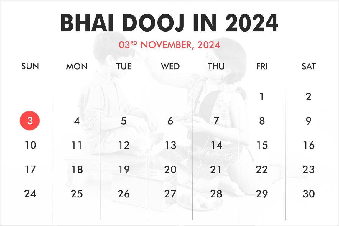 When is Bhai Dooj in 2024, 2025, 2026?