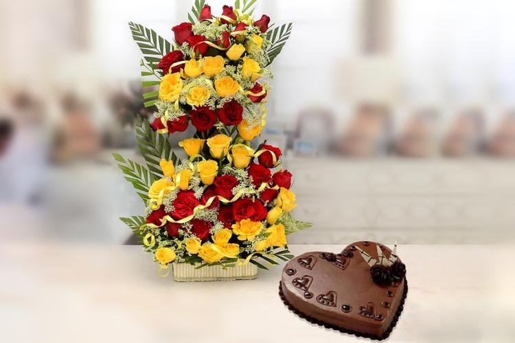 Top 10 Flowers with Cakes