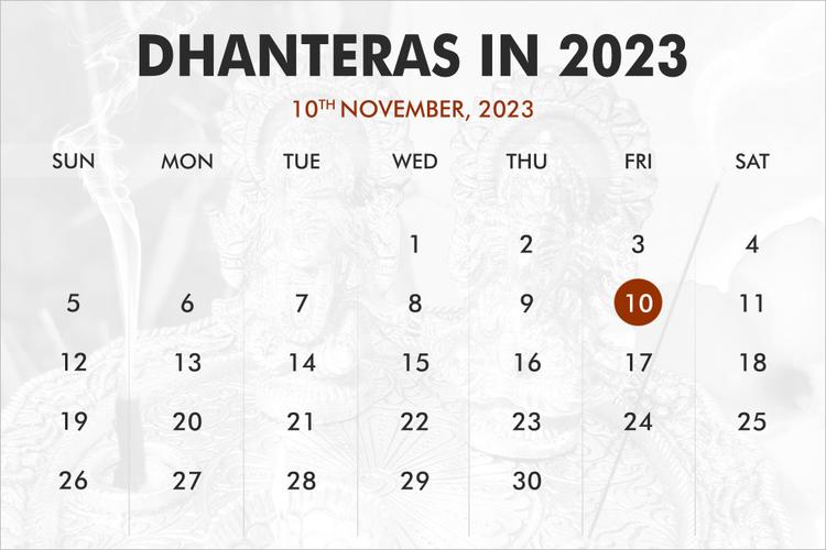 When was Dhanteras?