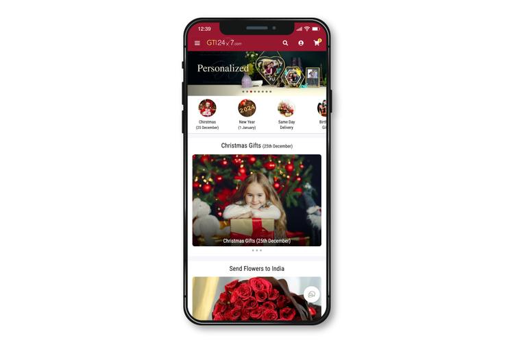 How can I gift someone in India from UK?