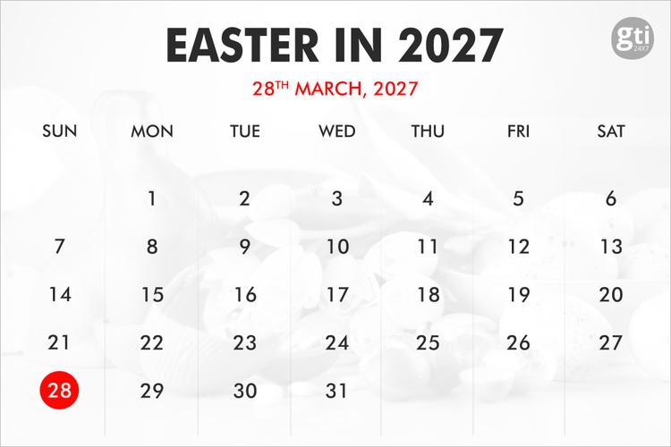 When is Easter in 2026, 2027, 2028?