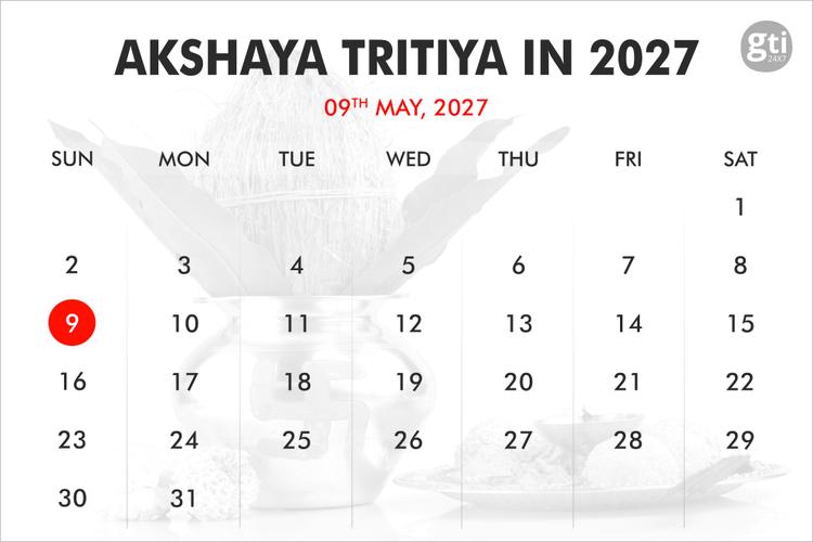 When is Akshaya Tritiya in 2026, 2027, 2028?