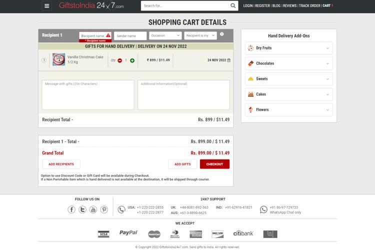 How To Buy Christmas Gifts Online To India?