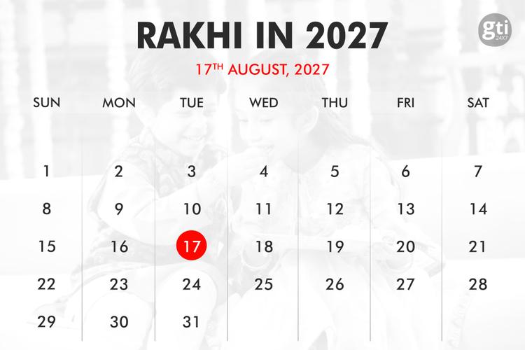 When is Rakhi in 2026, 2027, 2028?