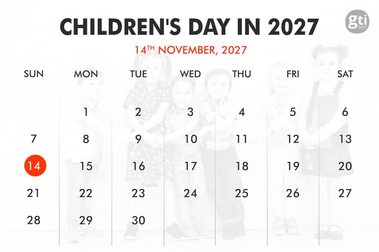 When is Children's Day in 2025, 2026, 2027?
