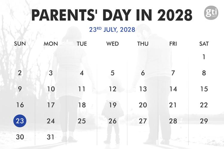 When is Parents’ Day in 2026, 2027, 2028?