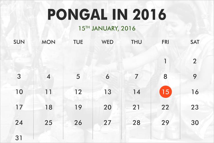 When was Pongal?