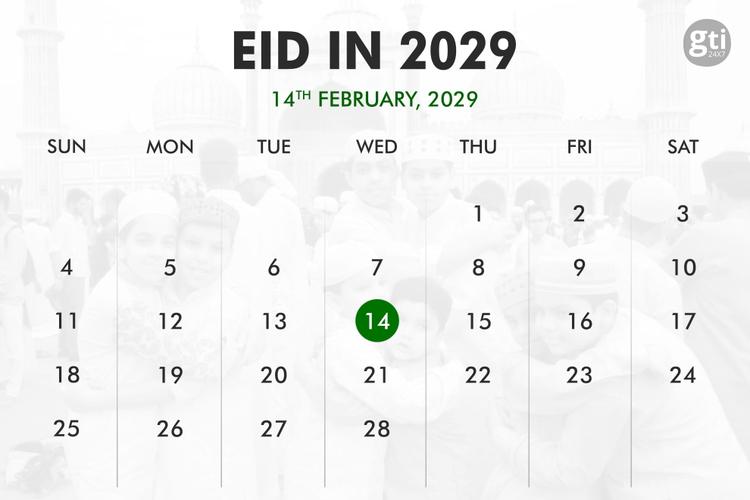 When is Eid in 2027, 2028, 2029?