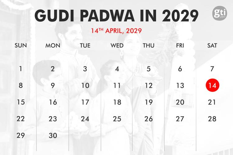 When is Gudi Padwa in 2027, 2028, 2029?