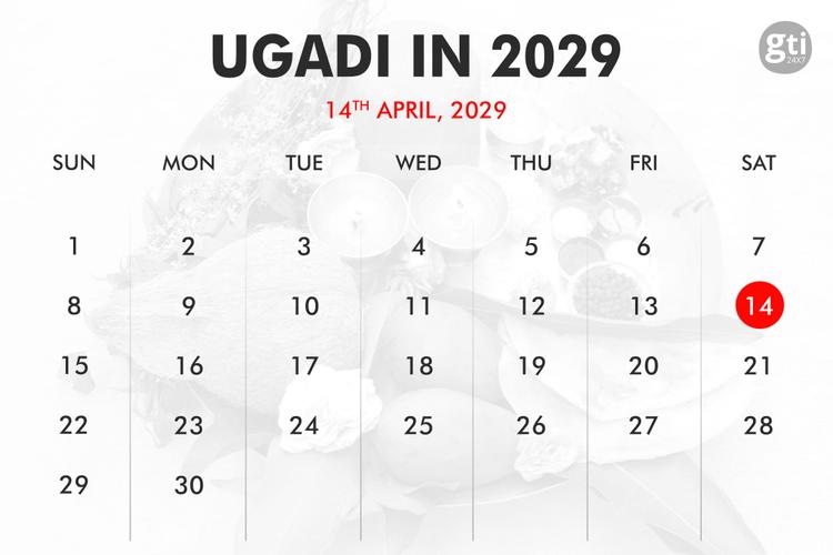 When is Ugadi in 2027, 2028, 2029?