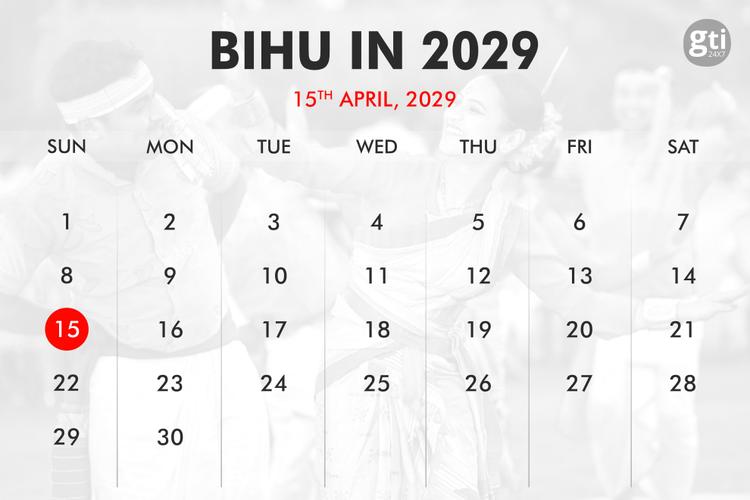 When is Bihu in 2027, 2028, 2029?