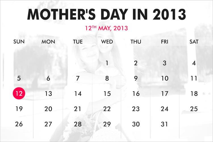 When was Mother’s Day?