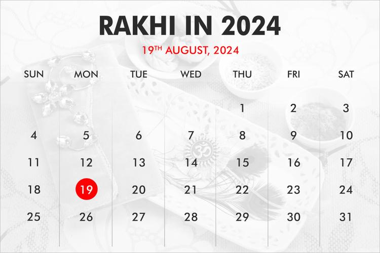 Calendar 2025 Raksha Bandhan 