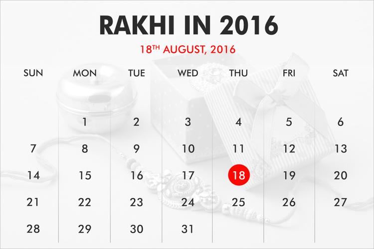 When was Rakhi?