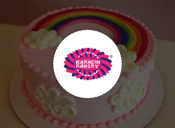 Rainbow Cake - Bakery Online