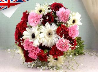 Send Flowers to India from UK
