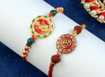 Set of 2 Rakhis for Brother