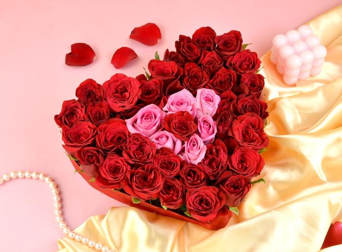 Heart Shaped Arrangement