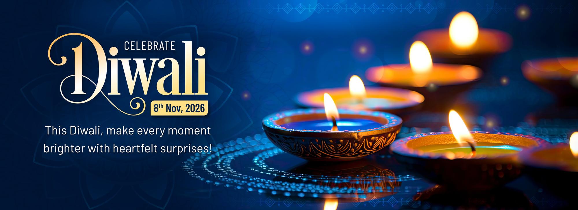 Celebrate Diwali on 8th November, 2026