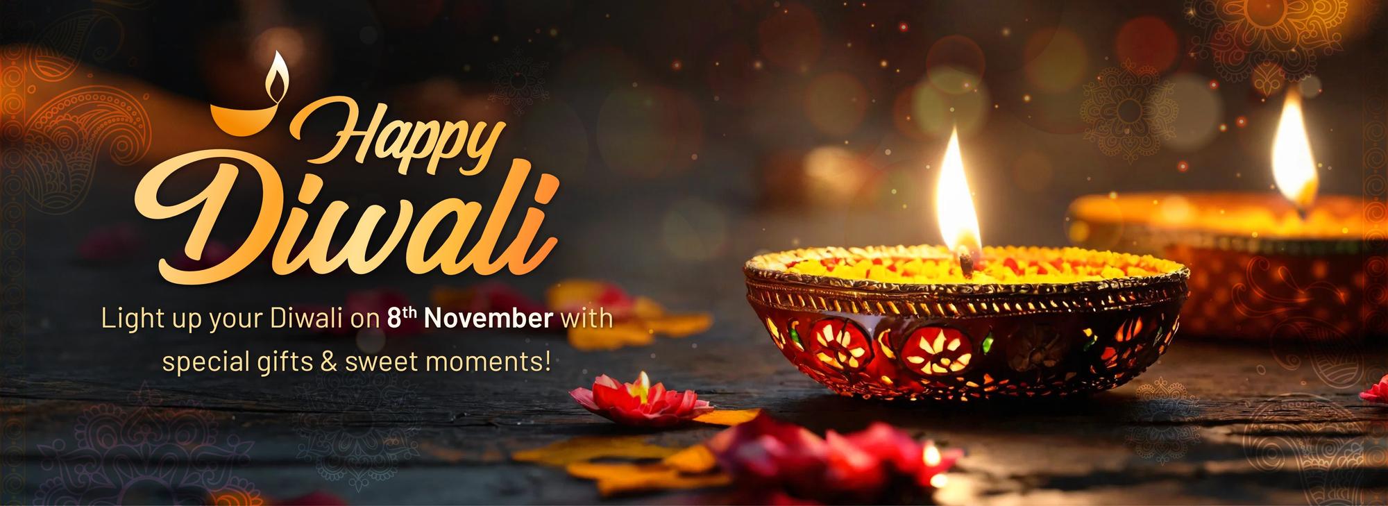 Celebrate Diwali on 8th November, 2026