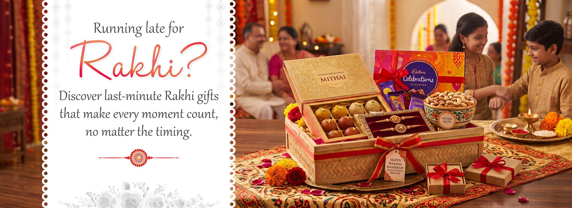 Last Minute Rakhi Gifts