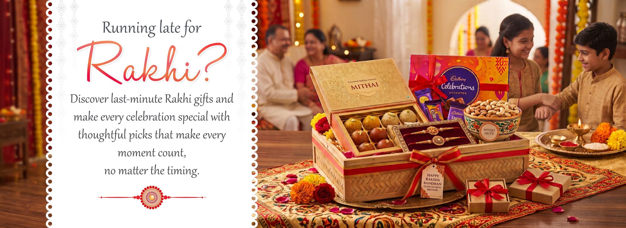 Last Minute Rakhi Gifts