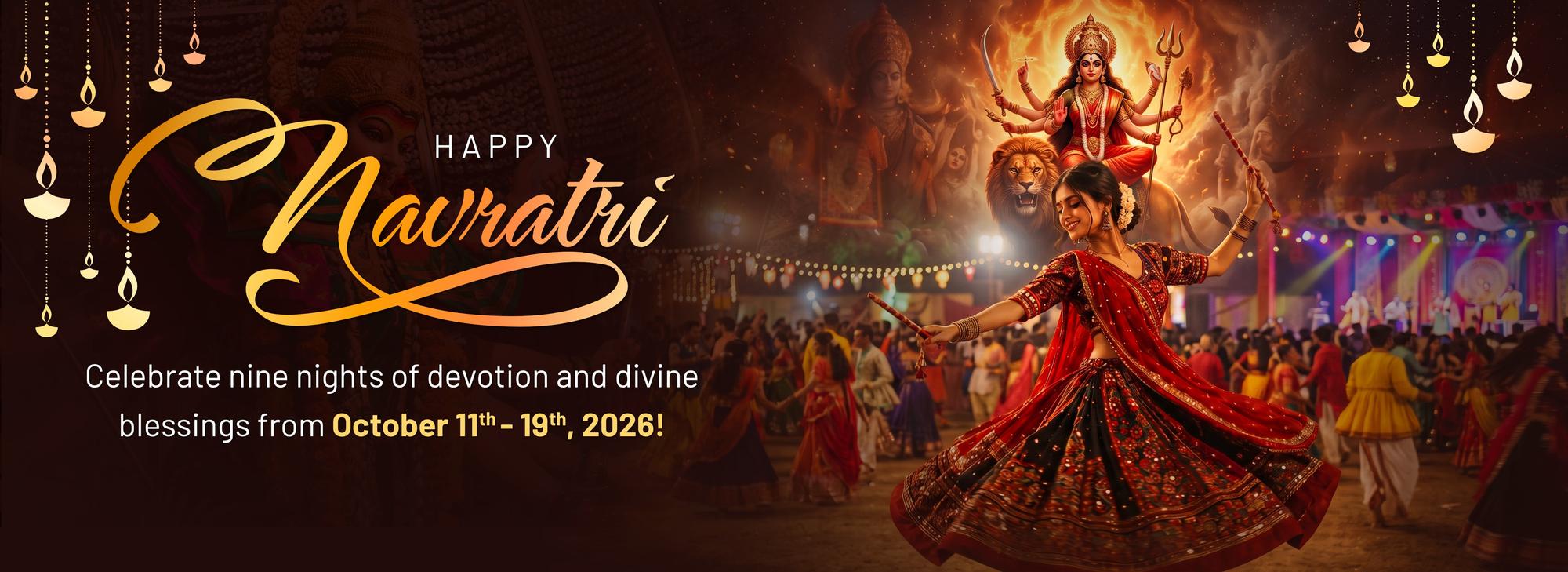 Happy Navratri (11 - 19 October)